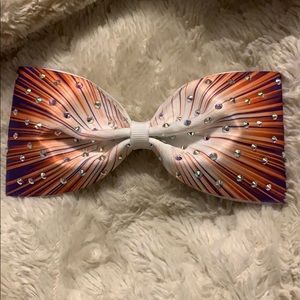 Rockstar cheer bow